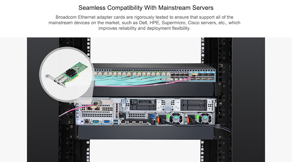 Seamless Compatibility With Mainstream Servers